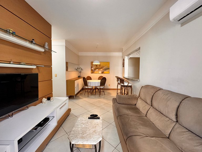 Apartamento Temporada Jurere: Moderno e Perto Praia | KQ01J