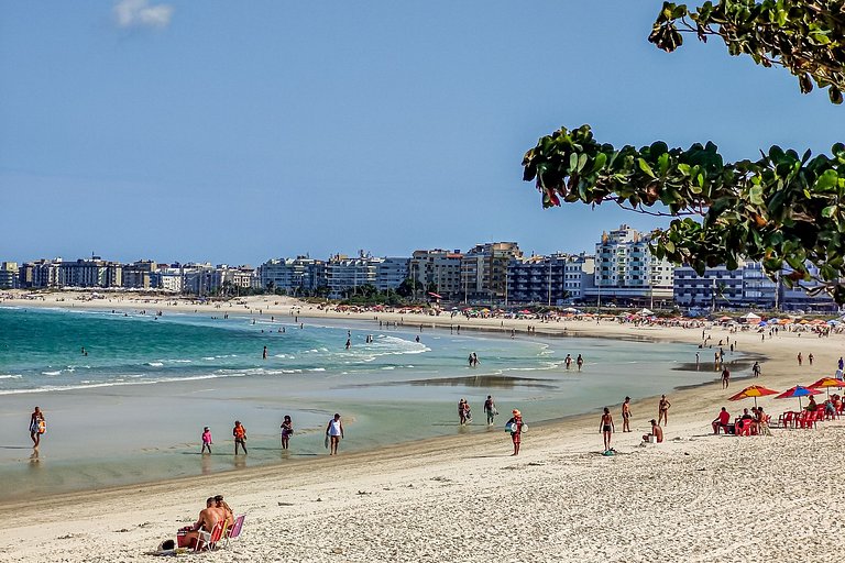 Rent Apartment in Cabo Frio: Foguete Near Beach