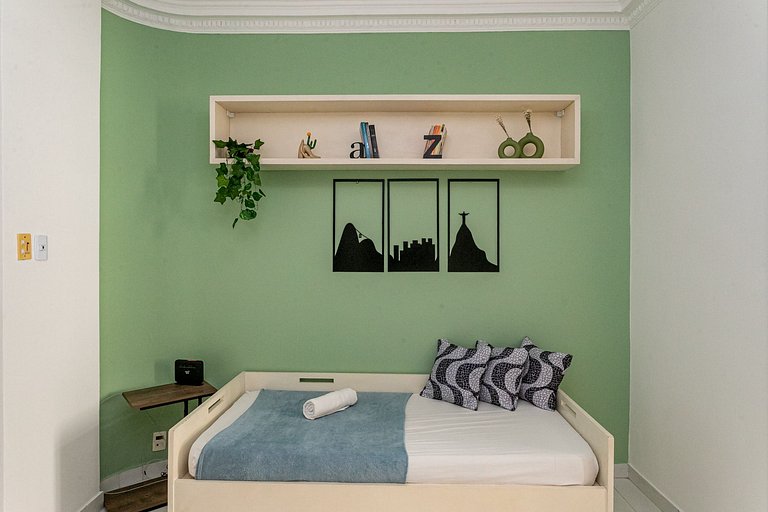 Apartamento Copacabana | Metro a 2 Min e Praia