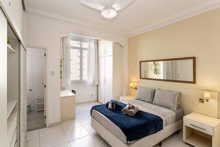 Copacabana Apartment Rental | 2 Min to Metro and Beach