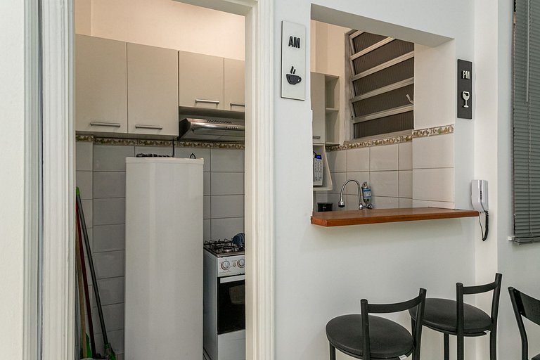Apartamento Copacabana | Metro a 2 Min e Praia