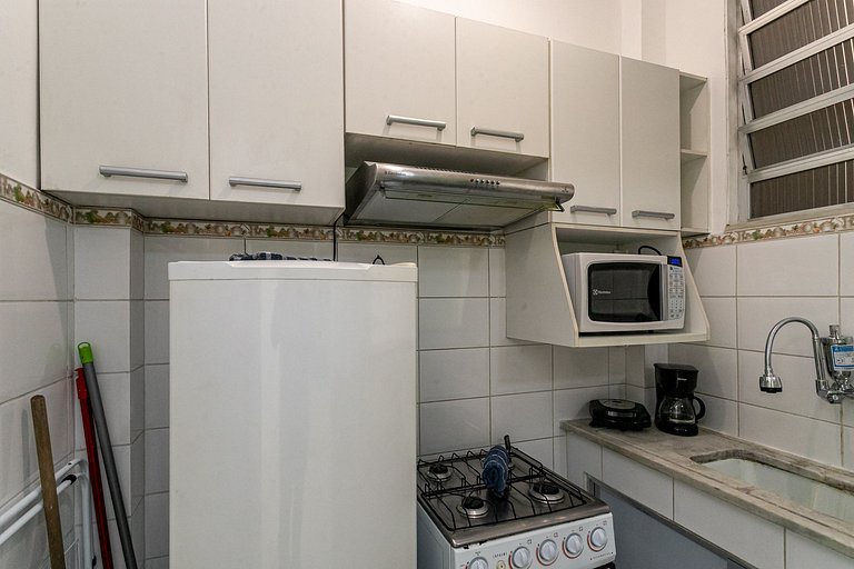 Apartamento Copacabana | Metro a 2 Min e Praia