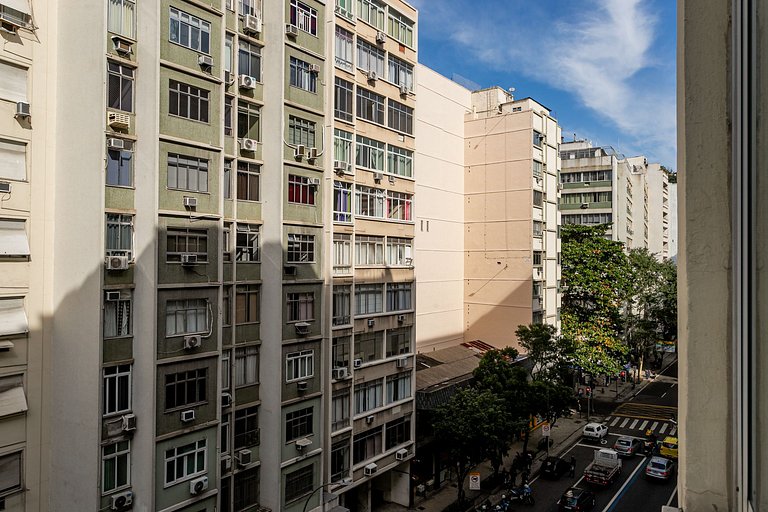 Apartamento Copacabana | Metro a 2 Min e Praia