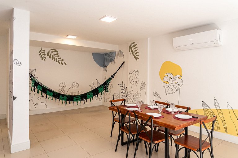 Copacabana: Amplo pet friendly perto praia