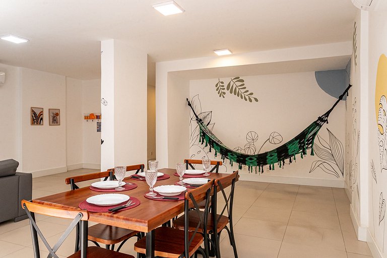 Copacabana: Amplo pet friendly perto praia