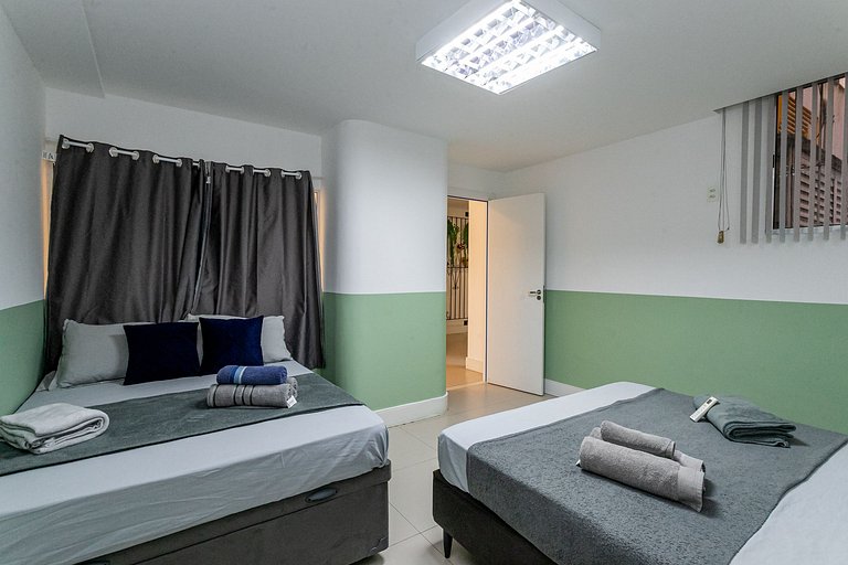 Copacabana: Amplio pet friendly cerca playa