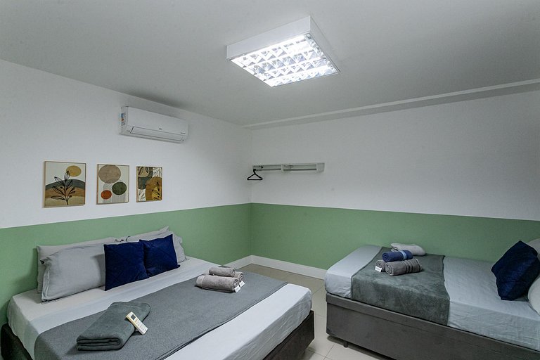 Copacabana: Amplio pet friendly cerca playa