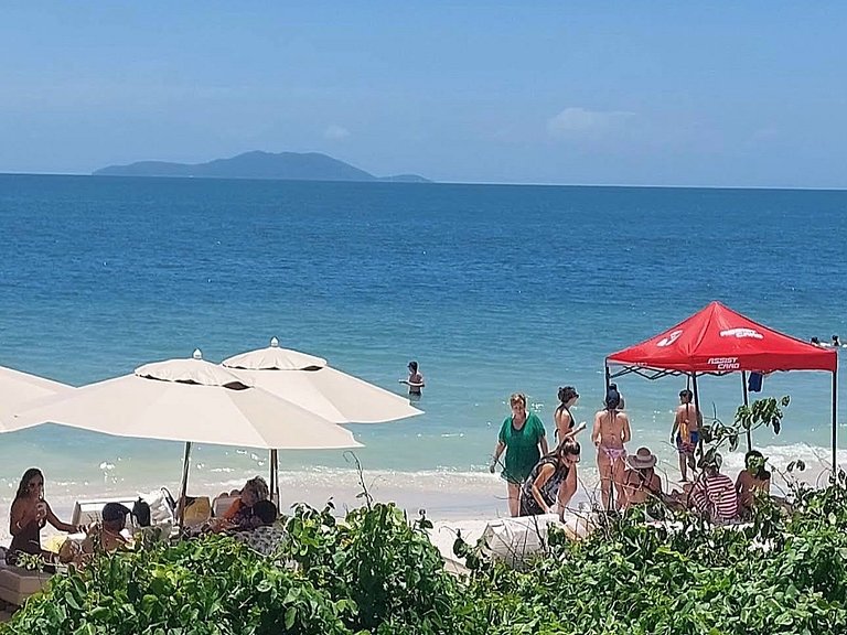 Apartamento Temporada Jurere: Moderno e Perto Praia | KQ01J