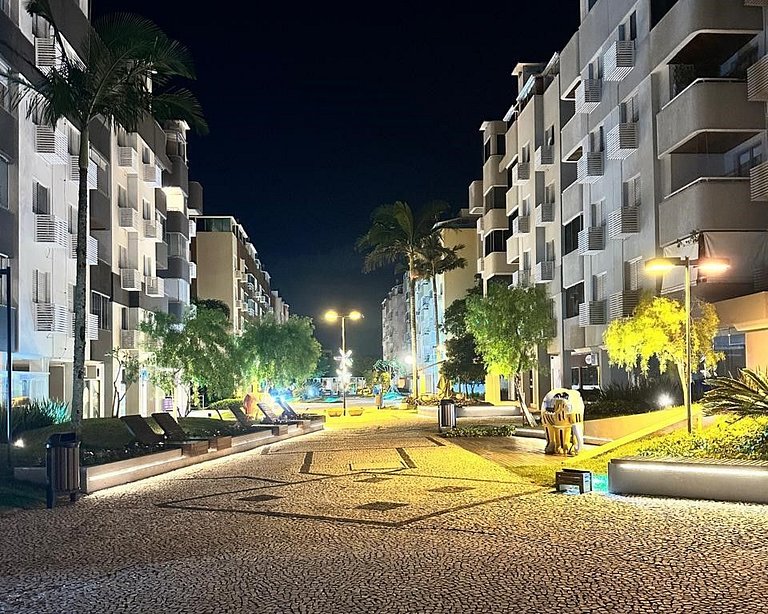 Apartamento Temporada Jurere: Moderno e Perto Praia | KQ01J