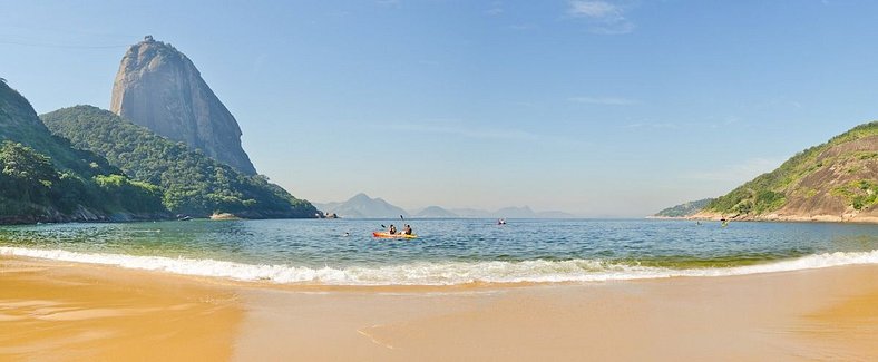 Aconchego de Copacabana - Praia, Metrô e Conforto!