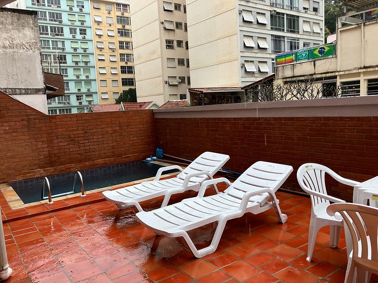 Rooftop Copacabana - Conforto e Lazer