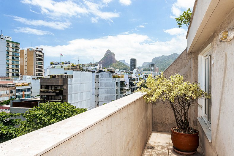 Rooftop Ipanema - Conforto, Privativo y Playa